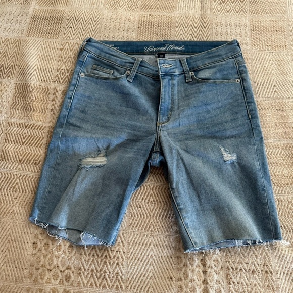 Universal Thread Pants - Universal Thread Mid Rise Bermuda Jean Shorts